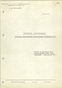 1974_FEB Speech of the Polish representative Adam Krzysztoporski - Polish