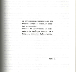 1974_MAR Speech concerning the Maoist diversion - Spanish