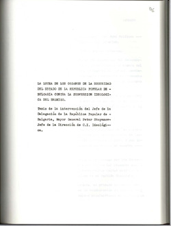 1974_MAR Speech of the Bulgarian representative - Spanish