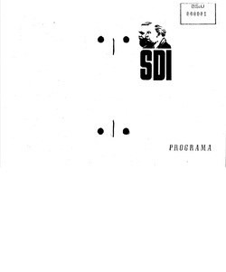 1974_MAR Program of the conference - Spanish