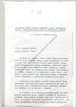 1977 Speech of the Soviet representative - Czech