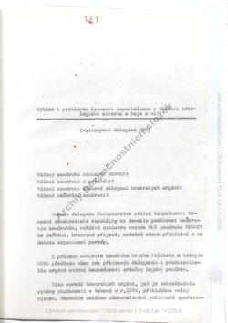 1977 Speech of GDR representative - Czech