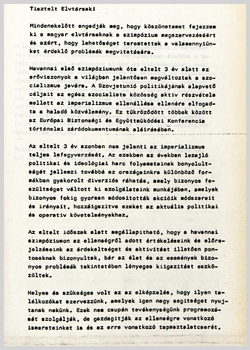1977_MAY Speech of the Polish representative Mirosław Milewski - Hungarian
