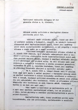 1980_APR Speech of the Polish representative - Czech