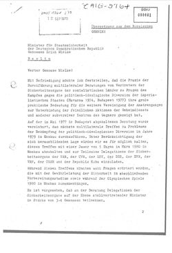 1979_AUG_31 Invitation from Y. Andropov, addditional notes - German