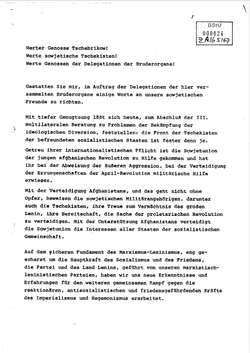 1980_APR_08 Closing speech from joint delegations of Soviet Block to KGB representatives - German