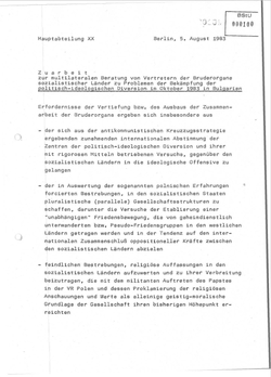 1983_AUG_05 Paper concerning matters to be discussed - German