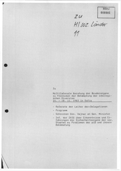 1984_MAY Report summarizing findings and experiences of the Soviet Block security - German