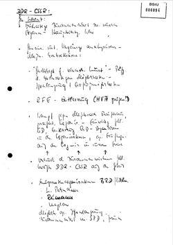 1986_OCT_15 Handwirtten notes concerning bilateral meeting of Czechoslovak and GDR delegations - German