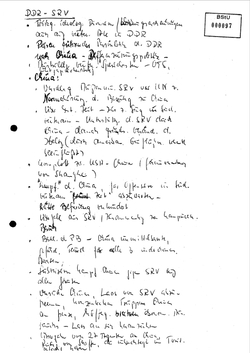 1986_OCT_15 Handwritten notes concerning bilateral meeting of Vietnamese and GDR delegations - German