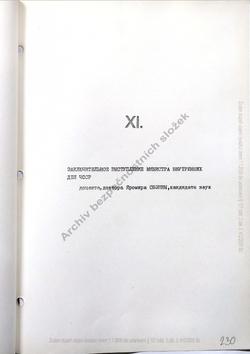 1975_MAR Closing speech delivered by Czechoslovak representative Jaromir Obzina - Russian