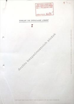 1975_MAR Notes concerning bilateral meetings of the Czechoslovak representatives - Czech
