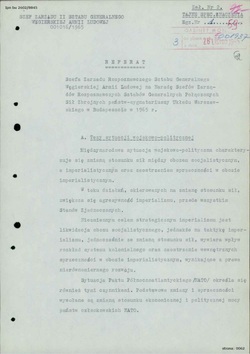 Speech by the representative of the Hungarian delegation, Col. Sándor Sárközi - Polish