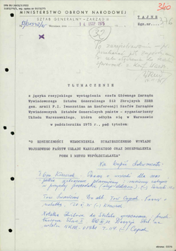 Second speech by the representative of Soviet delegation - Polish