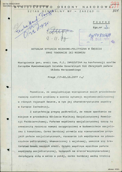 Speech by the representative of Soviet delegation - Polish