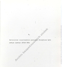 1977-SEP Speech of the Cuban representative Armando Lopez Orta [language: RUSSIAN; ABS A 34/1, 960]