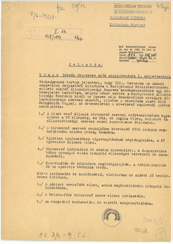 Report of the Hungarian delegation on the conference - Hungarian